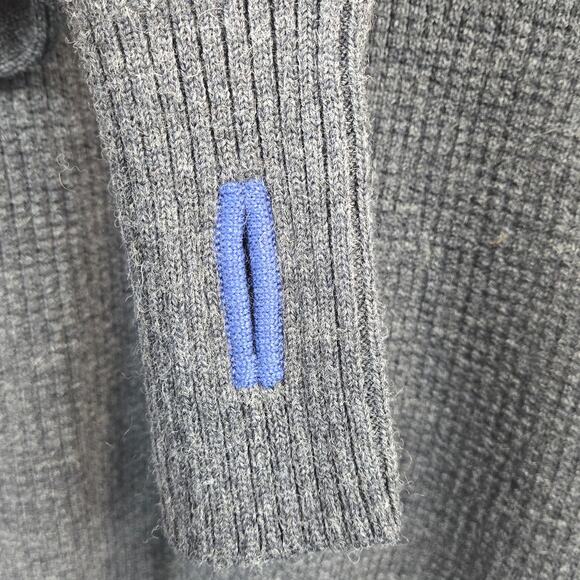 NWT Ulvang Rav Wool Sweater Grey Zip Unisex Size Small - Picture 6 of 11